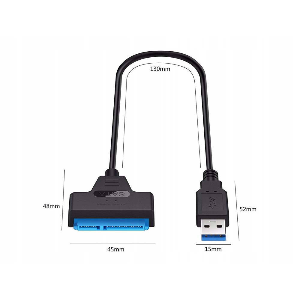 Adaptér USB 3.0 SATA na HDD SSD megamix.shop