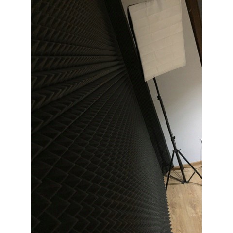akustická pěna protihluková samolepící 200x100cm megamix.shop