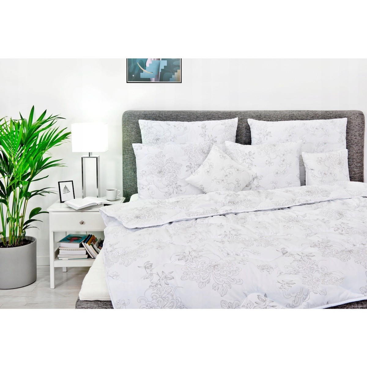antialergická prešívaná prikrývka 220x200cm polyester megamix.shop