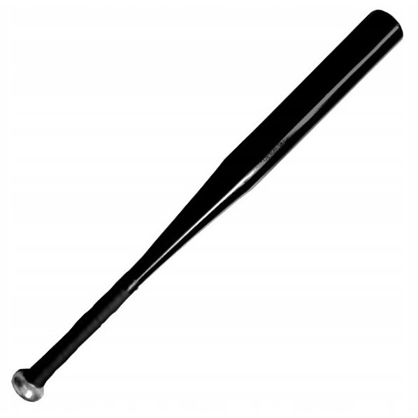 baseballová pálka 63cm čierna 340g drevená bejzbal DKM megamix.shop