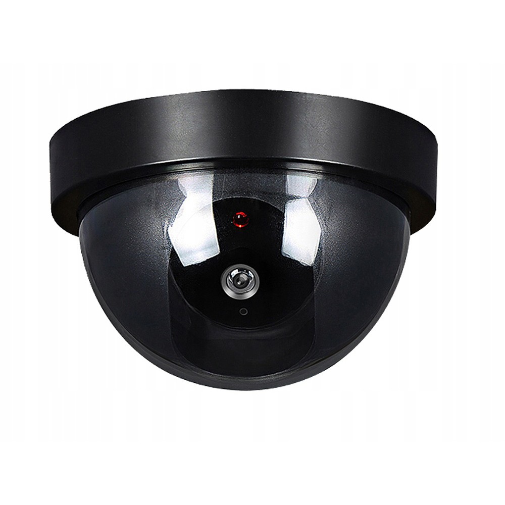 Falešná průmyslová LED kamera 11,5x7 cm černá atrapa megamix.shop