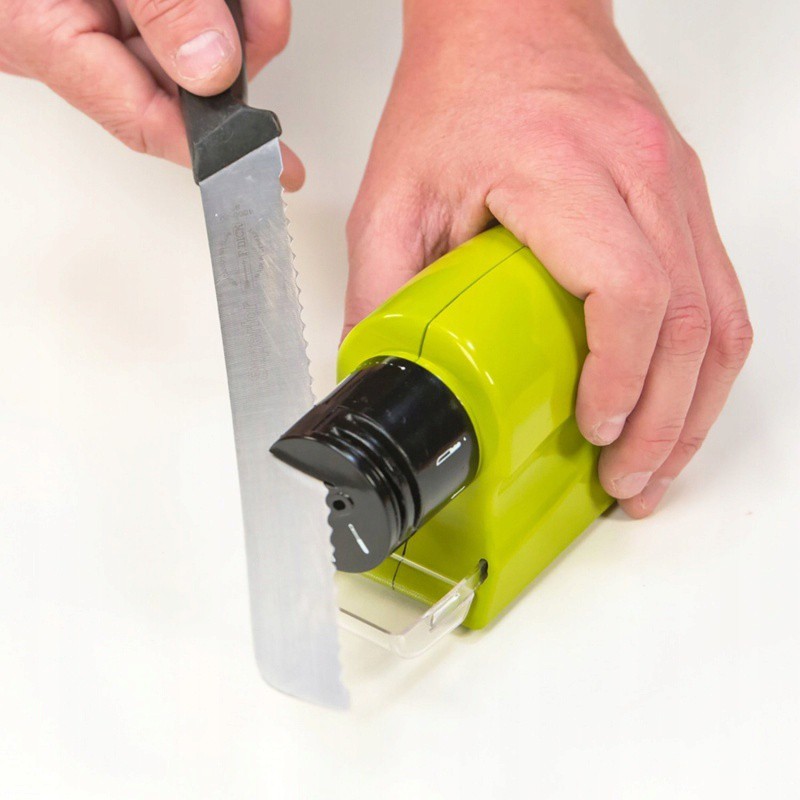 Bruska na nože bezdrátová elektrická univerzální na nůžky a šroubováky megamix.shop