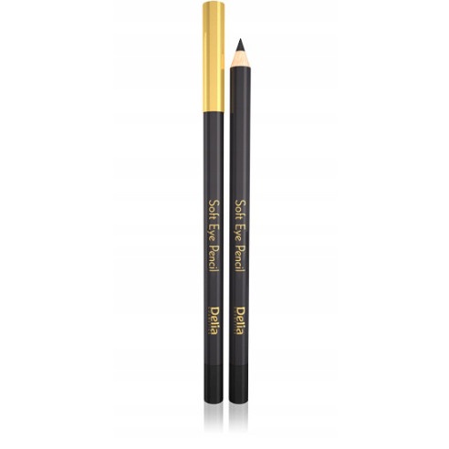 černá pastelka Delia Cosmetics Soft Eye Pencil megamix.shop
