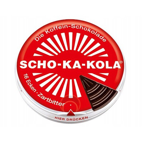 čokoláda Scho-Ka-Kola mléčná s kofeinem 100g megamix.shop