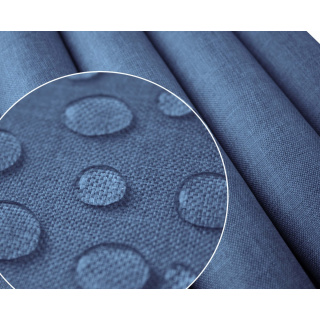 Voděodolná tkanina imitace lnu 160 cm 0,5 mb 210g/m²