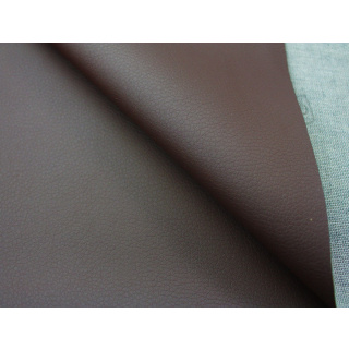 Eko-kůže SOFT hnědá 140 cm 0,5 mb