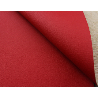 Eko-kůže SOFT červená 140 cm 0,5 mb