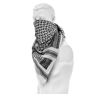 Arafatka ochranný šátek Texar bílá a černá