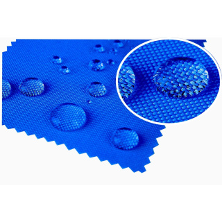 Tkanina vodoodpudivá teflonová modrá 160 cm 1 mb