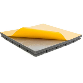 Akustický panel samolepicí šedý KOSTKA 50×50 cm tloušťka 5 cm