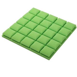 Akustický panel světlezelený KOSTKA 50×50 cm tloušťka 5 cm