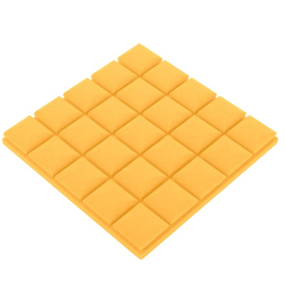 Akustický panel žlutý KOSTKA 50×50 cm tloušťka 5 cm