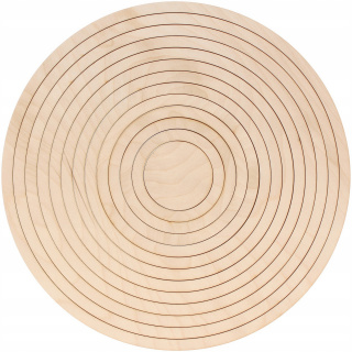 Dřevěná obruč kruh 12ks