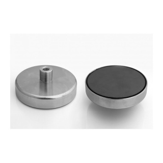 Feritový magnetický úchyt UM 124x26xM14 vnitřní x 50