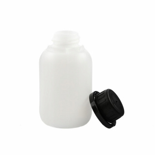 Láhev 150ml HDPE a černý uzávěr