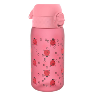 Láhev na vodu berušky růžová ION8 400ml