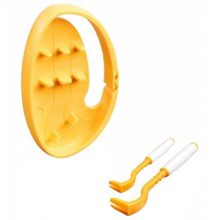 Háček na klíšťata odstranění klíštěte oranžový