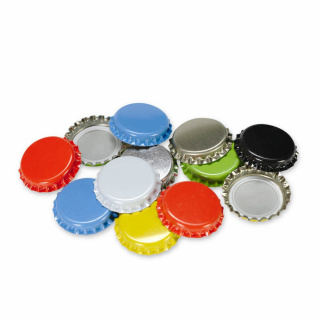 Hliníkový uzávěr na pivní lahve 50 ks víčko