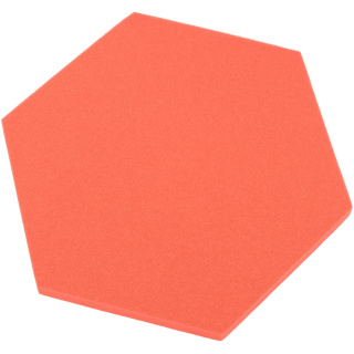 Akustický panel šestiúhelník vodní meloun 50x50 cm tloušťka 3cm hexagon