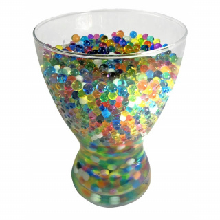 Hydrogelové gelové kuličky 50000 ks mix barev na dekoraci květin