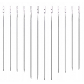 Jehly pro ruční šití samonavlékací 12ks