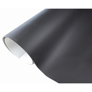 Samolepicí černá eko-kůže 50x140 cm