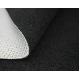 Automobilová podhledová tkanina froté-samet černá 180 cm x 0,5 m