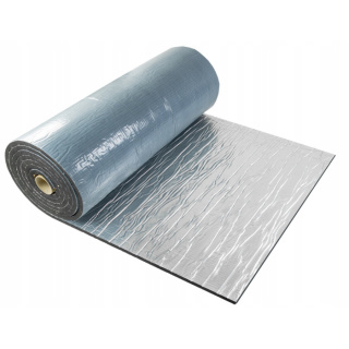 Samolepící izolační pěna vodotěsná guma s hliníkem 13mm 25x100cm ISOLMAT M13SH