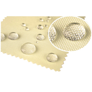 Tkanina vodoodpudivá teflonová světlý béž 160 cm 1 mb