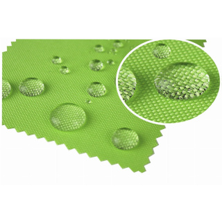 Tkanina vodoodpudivá teflonová světle zelená 160 cm 1 mb