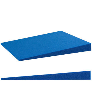 Akustický panel modrý KLIN se zkosením 50x50 cm tloušťka 5 cm