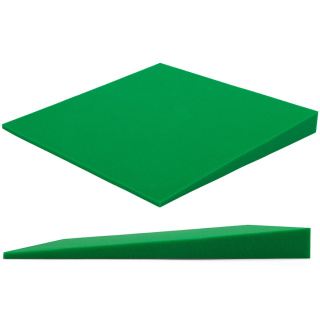 Akustický panel tmavě zelený KLIN se zkosením 50x50 cm tloušťka 5 cm