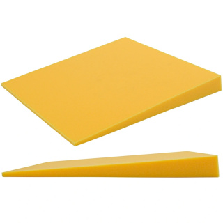 Akustický panel žlutý KLIN se zkosením 50x50 cm tloušťka 5 cm