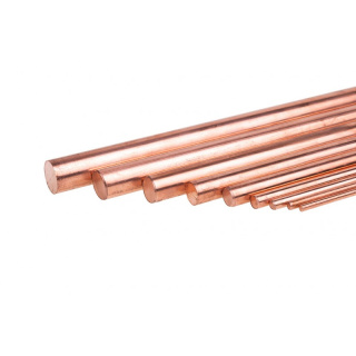 Měděná tyč 1m Φ35mm kovový prut