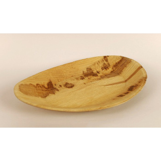 Miska z lisovaných palmových listů 17x26x2 cm organická