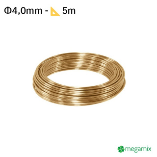 Mosazný drát Φ4,0mm 5m