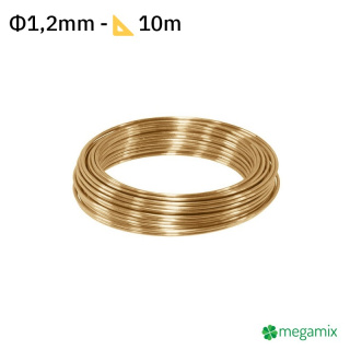 Mosazný drát Φ1,2mm 10m