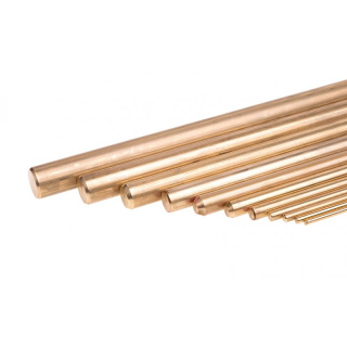 Mosazná tyč mosaz 1m Φ25mm kovový prut