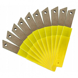 Náhradní čepele do nožů 100 ks 18 mm