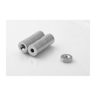 Neodymový magnet pod šroubem MP 14x(8x4)x3 N38