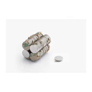 Neodymový magnet s 3M lepidlem MW 15x1 N38