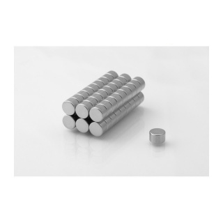 Neodymový magnet 10ks válcový MW 8x5 N38