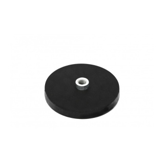 Neodymový magnetický úchyt v gumovém pouzdře UM 66x8,5xM8 vnitřní x 14