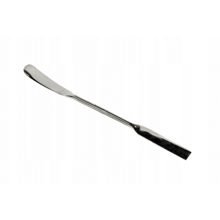Oboustranná špachtle 180 mm, na jedné straně ohnutá