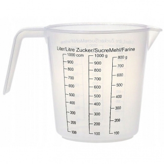 Odměrný džbán kuchyňský 1L 13cm