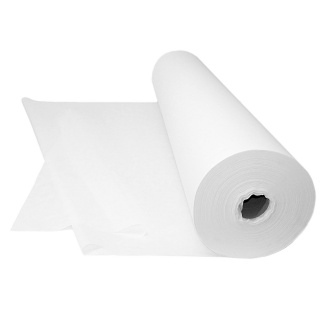 Polyesterová látka bílá šířka 40 cm