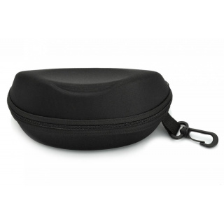 Pouzdro na brýle černé s karabinou tvrdé