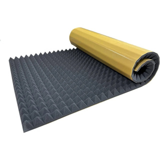 Akustická pěna PYRAMIDA 200x100cm nehořlavá