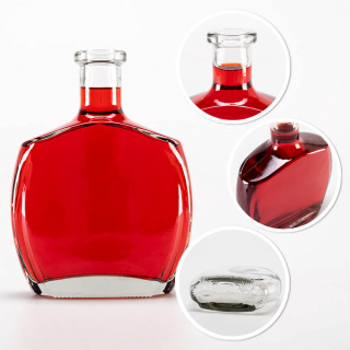 Skleněná láhev 500ml CARAFFA