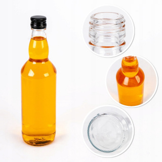 Skleněná láhev 500ml 24cm MONOPOL